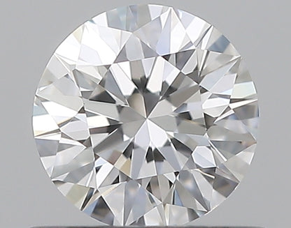 0.58CT ROUND VVS1 E WH