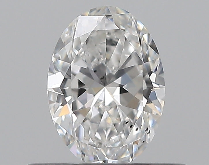 0.40CT OVAL SI2 D WH
