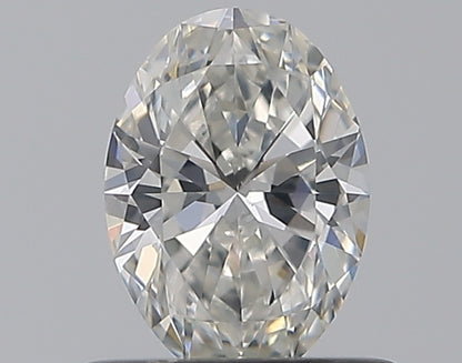 0.50CT OVAL SI1 G WH