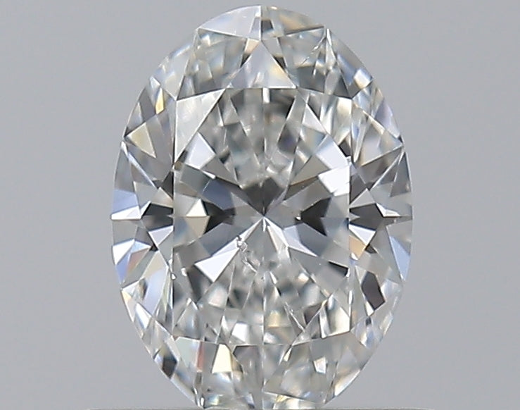 0.50CT OVAL SI2 F WH