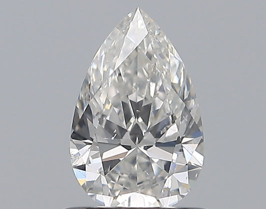 0.70CT PEAR SI2 G WH