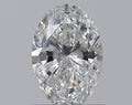 0.55CT OVAL SI1 F WH