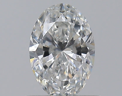 0.55CT OVAL SI1 F WH