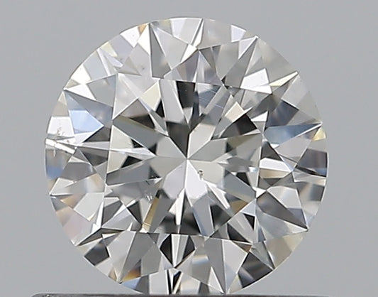 0.58CT ROUND SI1 H WH