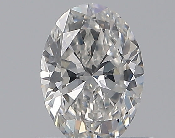 0.51CT OVAL SI1 G WH