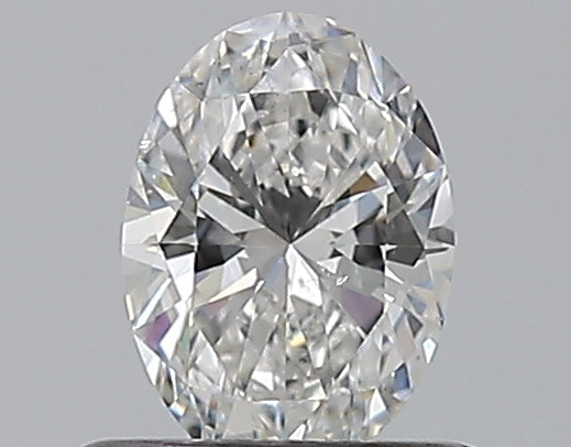 0.52CT OVAL SI1 F WH