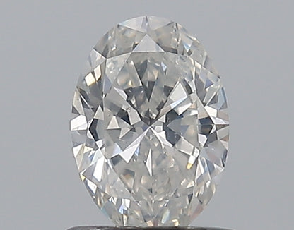 0.71CT OVAL SI2 G WH