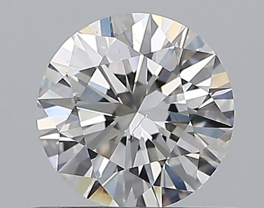 0.59CT ROUND SI1 F WH