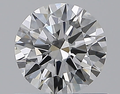 0.61CT ROUND VVS1 F WH