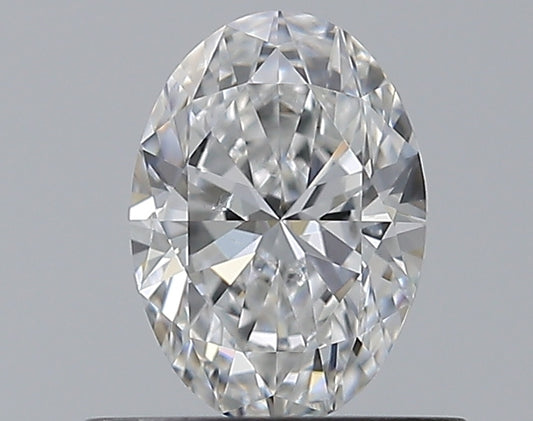 0.52CT OVAL SI1 E WH