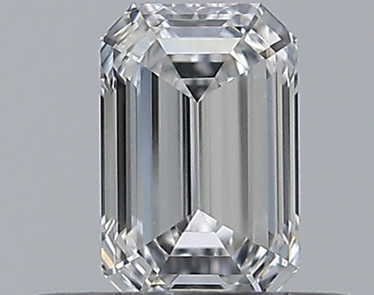 0.37CT EMERALD SI1 D WH