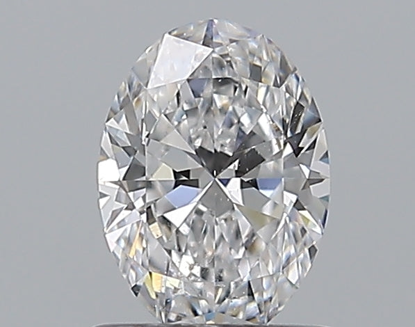 0.70CT OVAL SI2 D WH
