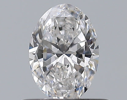0.47CT OVAL SI2 D WH