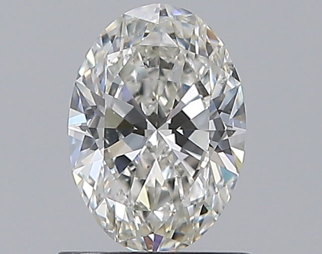 0.91CT OVAL SI1 I WH