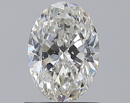 0.91CT OVAL SI1 I WH