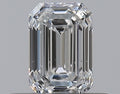 0.35CT EMERALD SI1 F WH