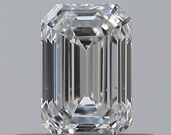 0.35CT EMERALD SI1 F WH