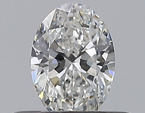 0.31CT OVAL SI1 F WH