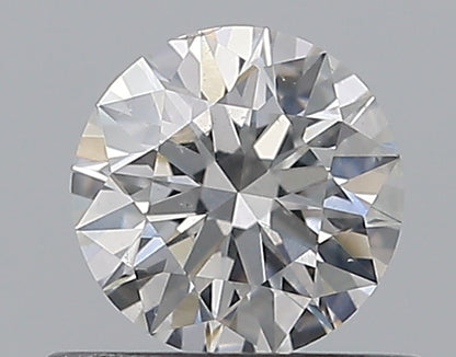 0.53CT ROUND SI2 F WH