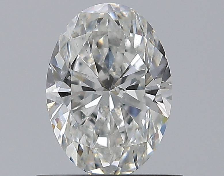 0.70CT OVAL SI1 G WH