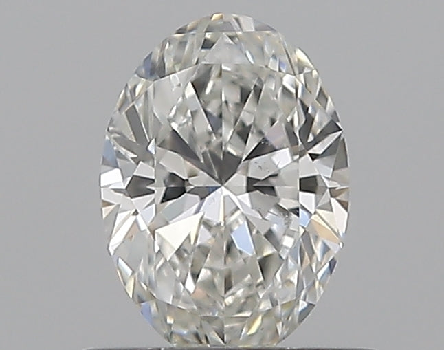 0.50CT OVAL SI1 F WH