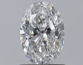 0.82CT OVAL VVS2 E WH