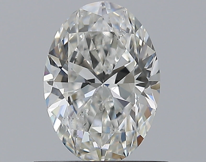 0.70CT OVAL SI1 G WH
