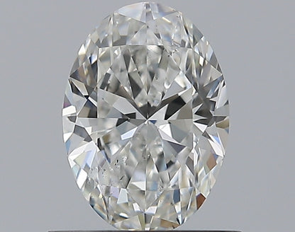 0.70CT OVAL SI1 G WH