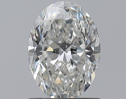 0.90CT OVAL SI2 H WH