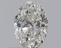 0.47CT OVAL SI1 G WH