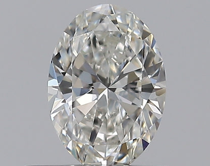 0.47CT OVAL SI1 G WH