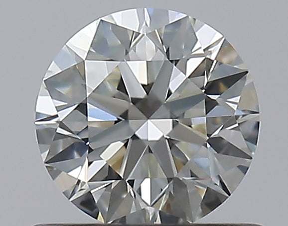 0.57CT ROUND VVS2 J WH