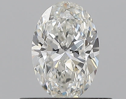 0.46CT OVAL SI1 G WH