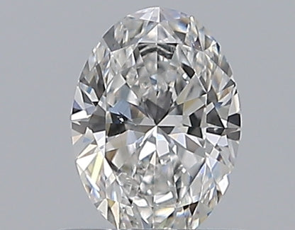 0.50CT OVAL SI1 E WH