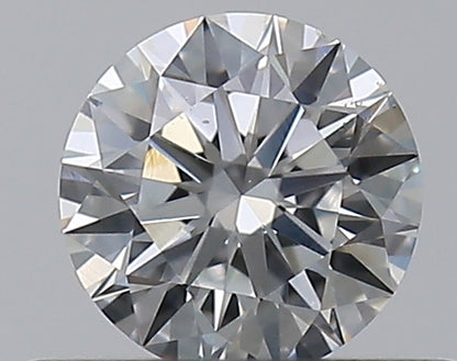 0.35CT ROUND SI1 F WH