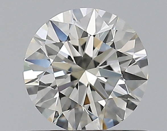 0.59CT ROUND VVS2 J WH