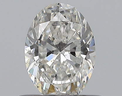 0.50CT OVAL SI2 G WH