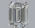 0.35CT EMERALD SI1 F WH