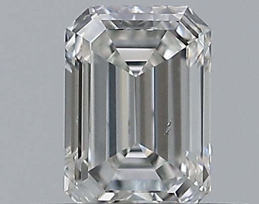 0.35CT EMERALD SI1 F WH