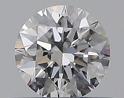 0.35CT ROUND VVS2 D WH