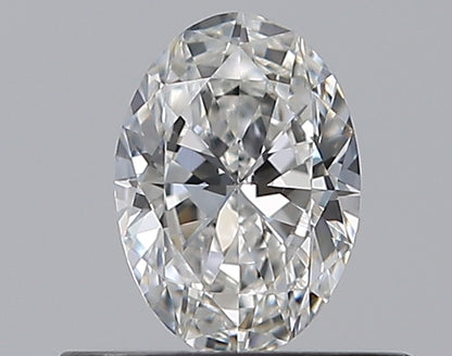 0.40CT OVAL SI1 F WH