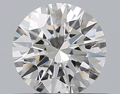 0.37CT ROUND SI2 G WH