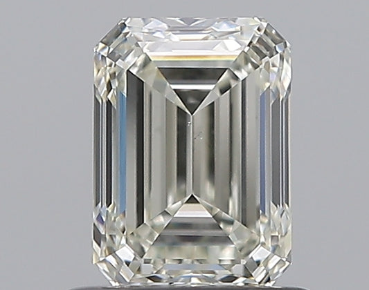 0.90CT EMERALD VS2 J WH