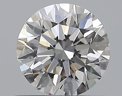 0.61CT ROUND VVS1 D WH