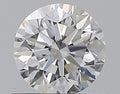 0.63CT ROUND VVS1 D WH