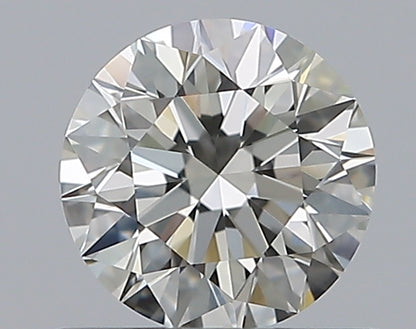0.63CT ROUND VVS2 J WH