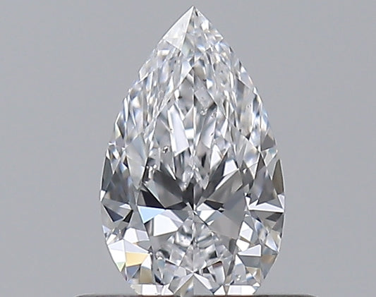 0.40CT PEAR SI2 D WH