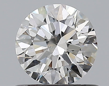 0.59CT ROUND SI1 G WH