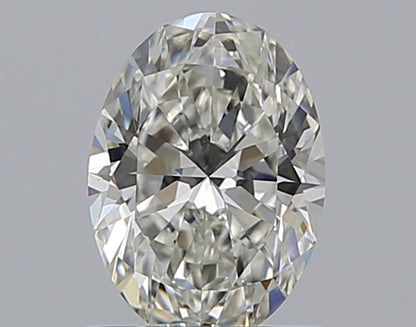 0.80CT OVAL SI1 I WH