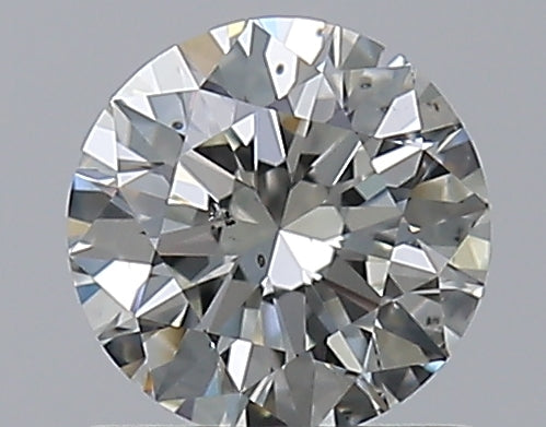 0.75CT ROUND SI1 J WH
